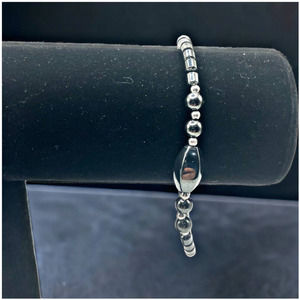 Gray modern bracelet!